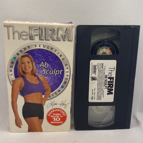 The Firm Ab Sculpt VHS Fanny Lifter Series Workout by Lisa Kay Fitness Exercise - Picture 7 of 7